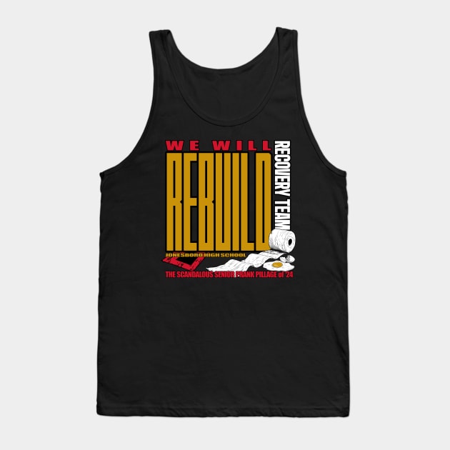 Rebuild Jonesboro High Tank Top by rt-shirts